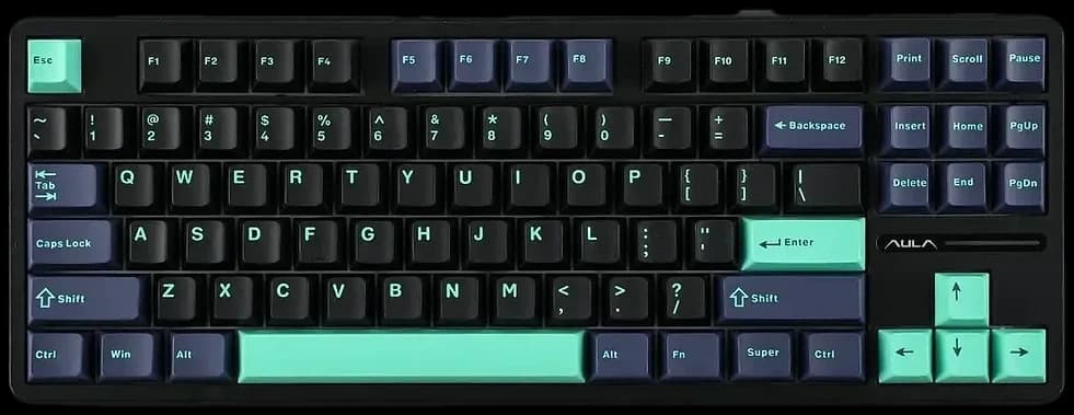 F87PRO V4 THUNDER BLACK keyboard